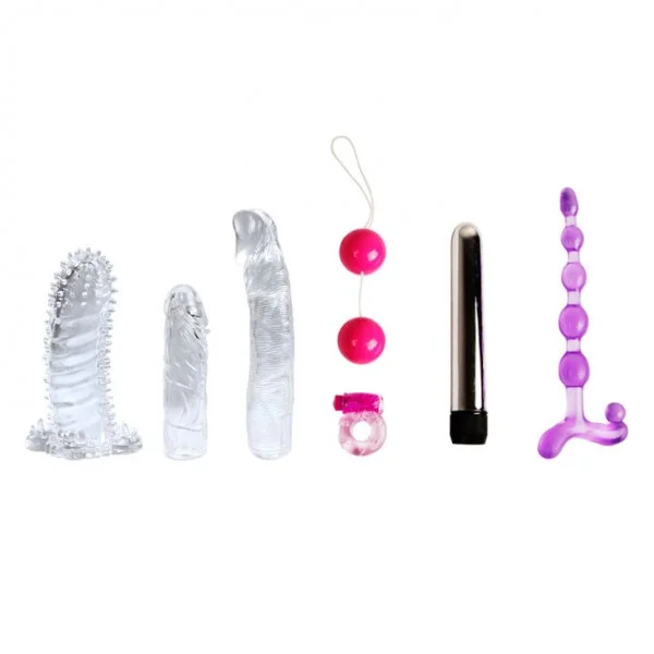 Fantasy Kıt Penis Kılıfı Vibratör Ve Boğumlu Anal Plug Fantasy Kıt Penis Kılıfı Vibratör Ve Boğumlu Anal Plug