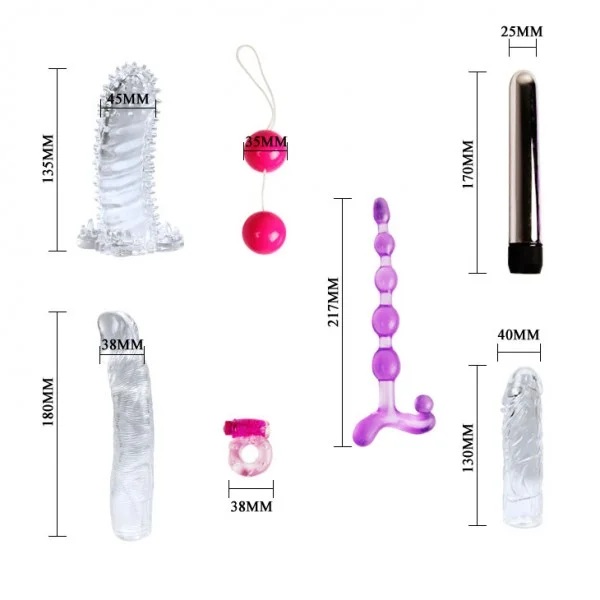 Fantasy Kıt Penis Kılıfı Vibratör Ve Boğumlu Anal Plug Fantasy Kıt Penis Kılıfı Vibratör Ve Boğumlu Anal Plug