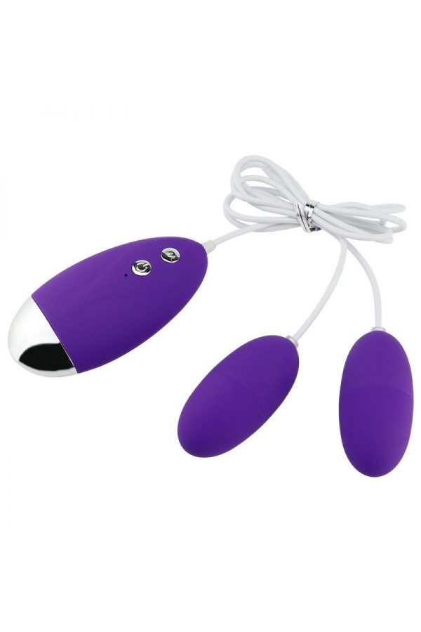 İki Yumurtalı Anal Vajina Vibratör