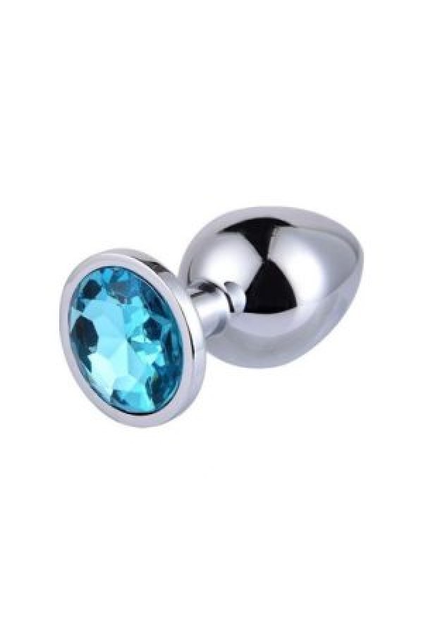 Mücevherli Çelik Anal Plug Küçük Boy