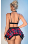 Arzu Sexshop Kırmızı  Liseli Kız Kostümü
