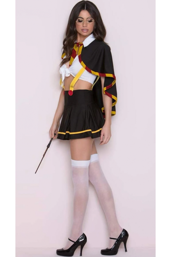 Arzu Shop Siyah Beyaz Harry Potter Cadılar  Kostümü