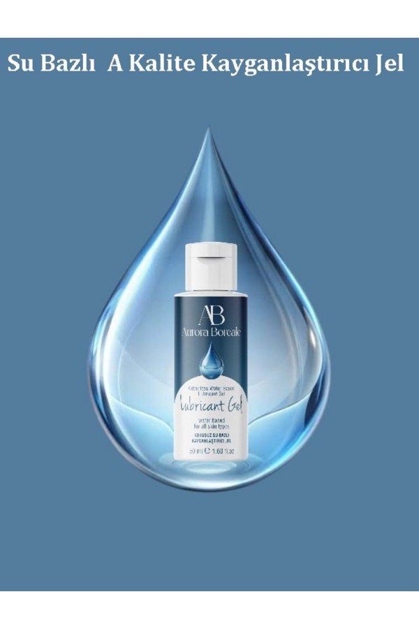 Aurora Boreale Sade Su Bazlı Kayganlaştırıcı Jel 50ML
