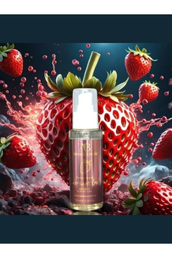 Aurora Boreale Çilek Aromalı Kayganlaştırıcı Jel 100 ML
