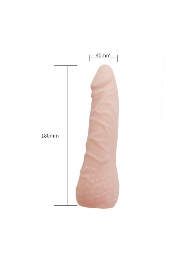 6cm Dolgulu Ekstra Uzun Penis Kılıfı