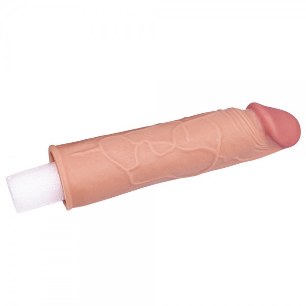 Tender Realistik Dokuda 2.5 Cm Uzatmalı Penis Kılıfı