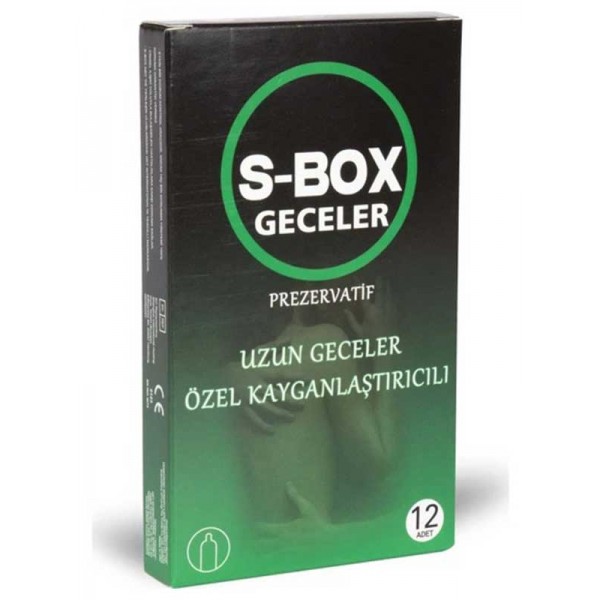 S-Box Özel Kayganlaştırıcılı Prezervatif 12'li S-Box Özel Kayganlaştırıcılı Prezervatif 12'li