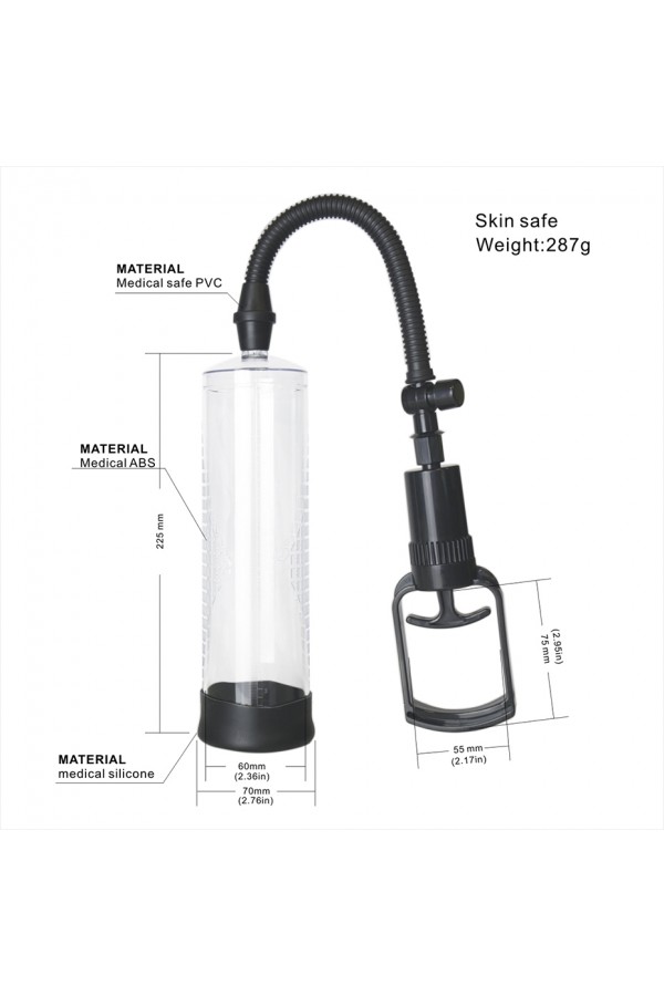 Yeni Nesil Geliştirilmiş Tetik Mekanizmalı Penis Pompası