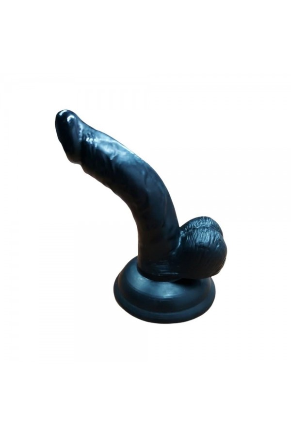 Arzushop Siyah Anal Realistik Zenci Dildo Penis 13 cm 