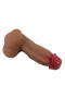 Arzushop Realistik Vantuzlu Dildo Penis 17,3 cm