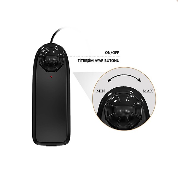 Arzushop Çift Katmanlı Gerçekçi Titreşimli Dildo Vibratör Penis  19,4 cm