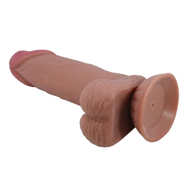 Arzushop Çift Katmanlı Gerçekçi Dildo Penis 20,5 cm