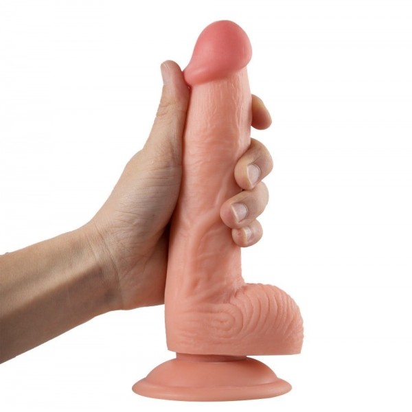 Arzushop Realistik Vantuzlu Dildo Penis 21 cm