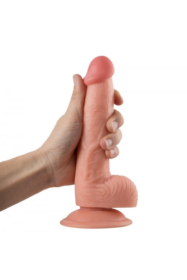 Arzushop Realistik Vantuzlu Dildo Penis 21 cm