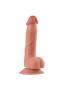 Arzushop Realistik Vantuzlu Dildo Penis 21 cm