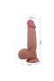 Arzushop  Kıkırdak Yapılı Çift Katmanlı Melez Gerçekçi Dildo Penis 21,8 cm