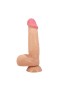 Arzushop Kıkırdak Yapılı Çift Katmanlı Gerçekçi Dildo Penis 21,8 cm  