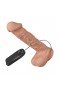 26 cm Titreşimli Gerçekçi Kalın Dildo Penis - Bergrisi