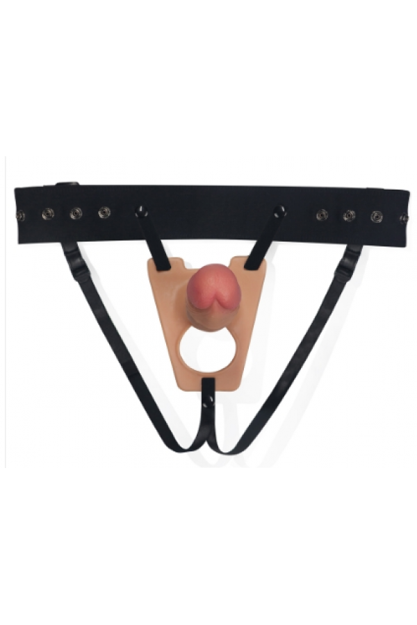 Lovetoy Rodeo 20 cm Gerçekçi Ten Dokusunda Yumuşak İçi Boş Kemerli Penis