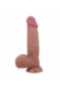 Arzushop  Kıkırdak Yapılı Çift Katmanlı Melez Gerçekçi Dildo Penis 21,8 cm