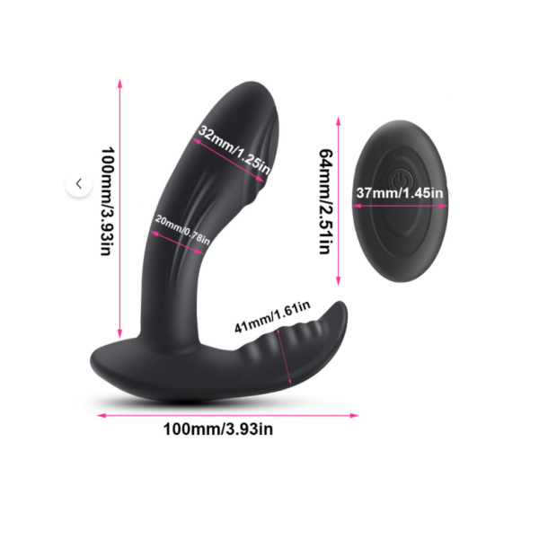 Uzaktan Kumandalı Şarjlı Giyilebilir Çift Motorlu Anal Ve Vajinal Vibratör