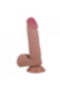 Çift Katmanlı Gerçekçi Dildo Penis 20,5 cm