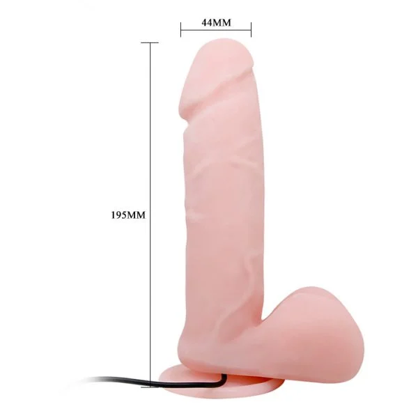 360° Oynar Başlı Titreşimli Vibratör Realistik Penis Dildo 360° Oynar Başlı Titreşimli Vibratör Realistik Penis Dildo