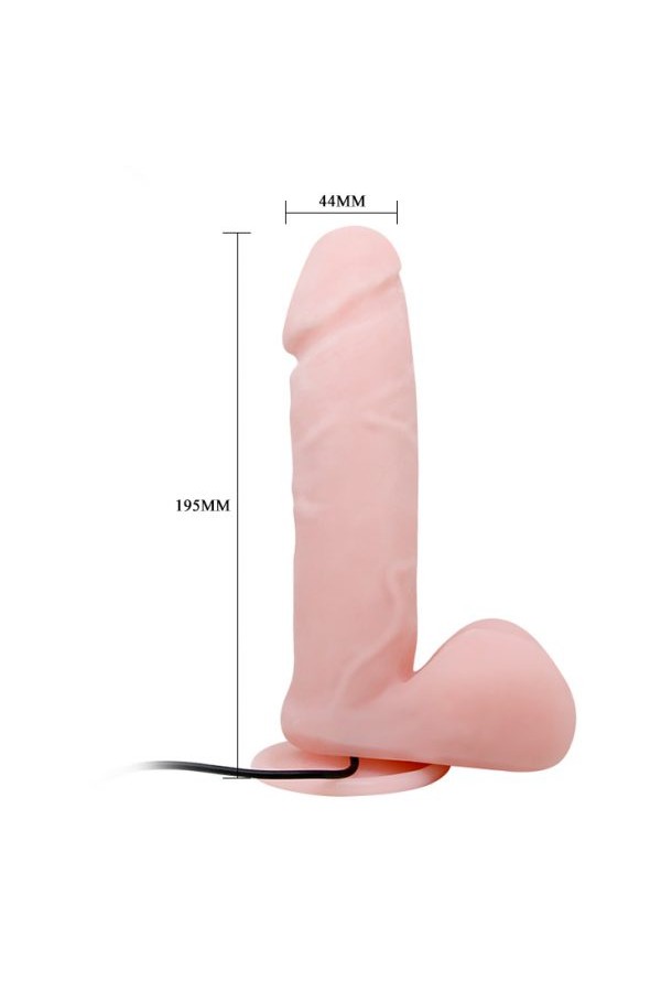 360° Oynar Başlı Titreşimli Vibratör Realistik Penis Dildo