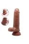 ESNEK SUPER DILDO 7.8 VANTUZLU ESNEK SUPER DILDO 7.8 VANTUZLU