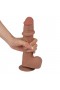 Gerçekçi Yapay Penis Realistik Et Dokusunda Dildo 21 Cm