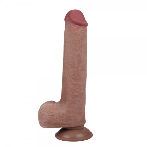Gerçekçi Yapay Penis Realistik Et Dokusunda Dildo 21 Cm
