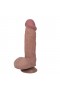 ﻿Gerçekçi Yapay Penis Realistik Et Dokusunda Dildo 21 Cm