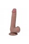 Gerçekçi Yapay Penis Realistik Et Dokusunda Dildo 20 Cm
