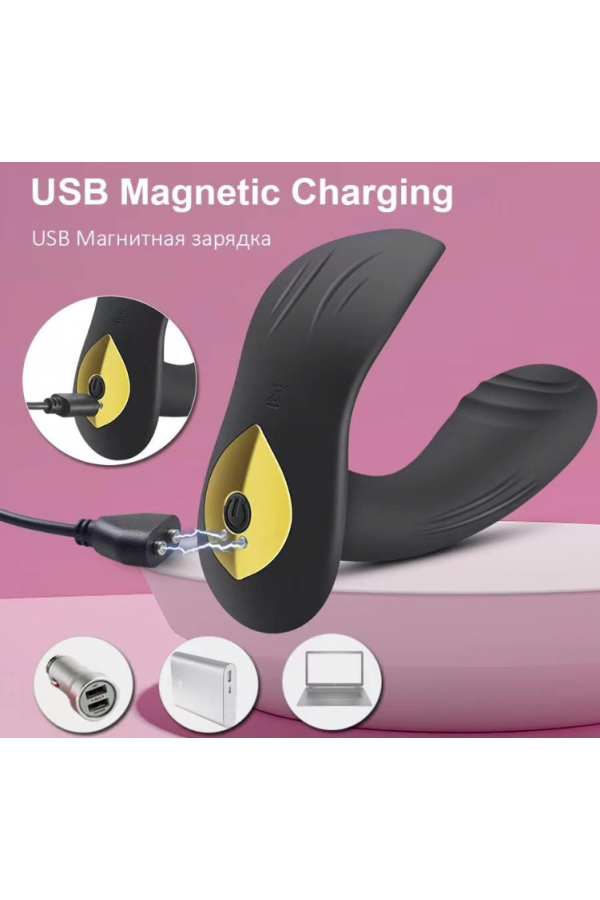 Uzaktan Kumandalı Şarjlı Giyilebilir Çift Motorlu Anal Ve Vajinal Vibratör