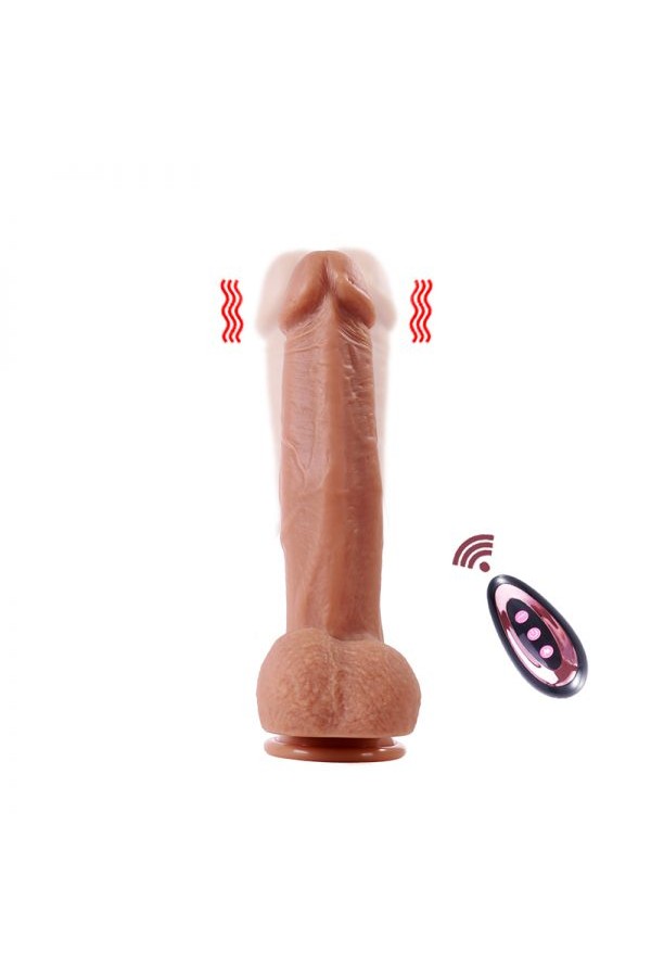 22 Cm Kumandalı İleri Geri Ve Salınım Hareketli Realistik Penis