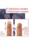 21 Cm Yumuşak Dokulu Titreşimli Oynar Başlı Ve Gidip Gelmeli Dildo 21 Cm Yumuşak Dokulu Titreşimli Oynar Başlı Ve Gidip Gelmeli Dildo