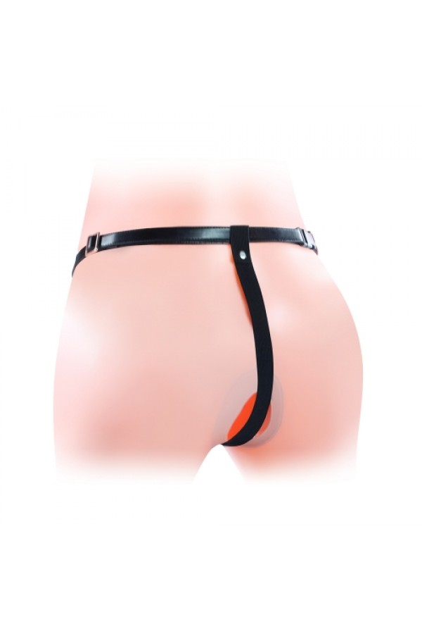 Lovetoy İçi Boş Unisex Kullanılabilen 17 Cm Belden Bağlamalı Penis