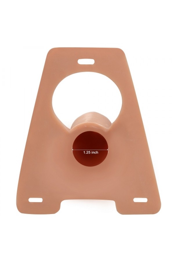 Lovetoy Rodeo 22 cm Gerçekçi Ten Dokusunda Yumuşak İçi Boş Kemerli Penis