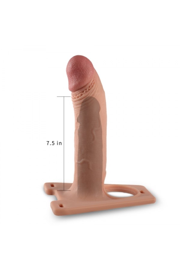 Lovetoy Rodeo 20 cm Gerçekçi Ten Dokusunda Yumuşak İçi Boş Kemerli Penis