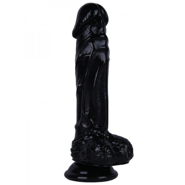 Noctis 21cm Siyah Dildo Damarlı Noctis 21cm Siyah Dildo Damarlı
