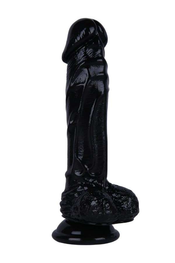 Noctis 21cm Siyah Dildo Damarlı