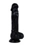 Noctis 21cm Siyah Dildo Damarlı Noctis 21cm Siyah Dildo Damarlı