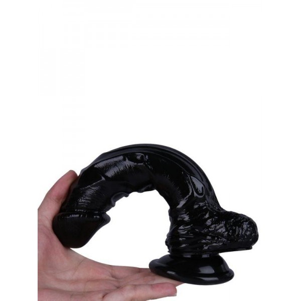 Noctis 21cm Siyah Dildo Damarlı Noctis 21cm Siyah Dildo Damarlı