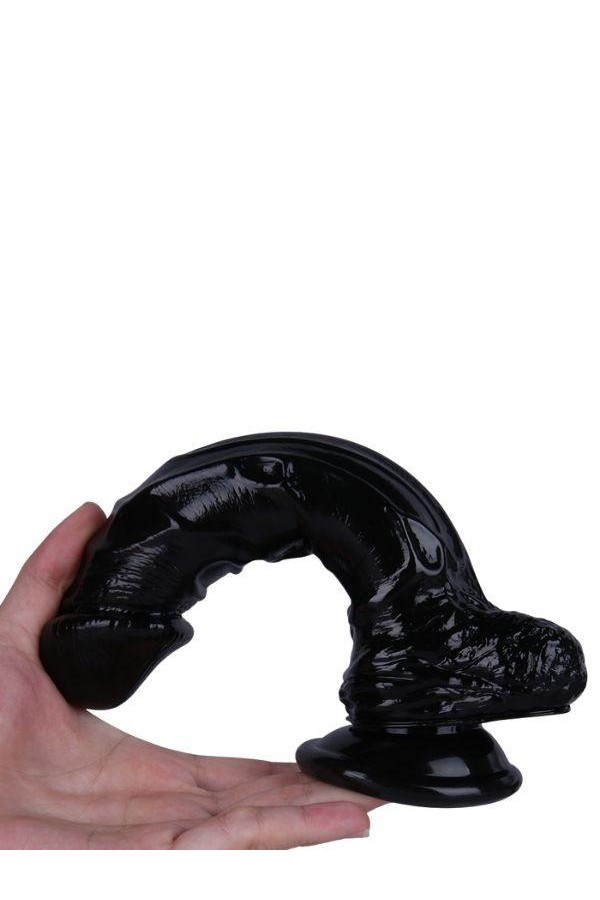 Noctis 21cm Siyah Dildo Damarlı