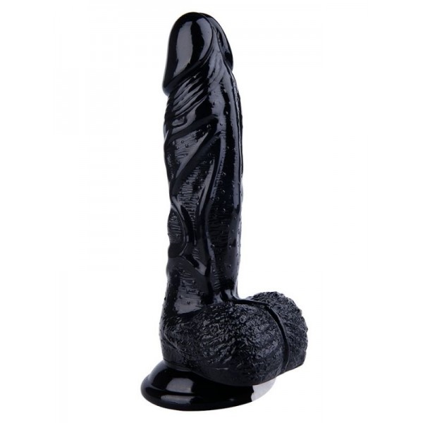 Noctis 22,5cm Siyah Dildo Damarlı Noctis 22,5cm Siyah Dildo Damarlı
