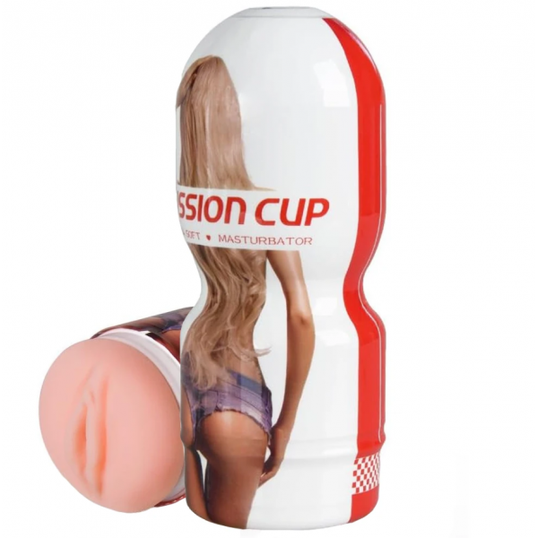 Passion Cup For Men Masturbation Realistik Vajina