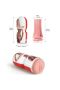Passion Cup For Men Masturbation Realistik Vajina
