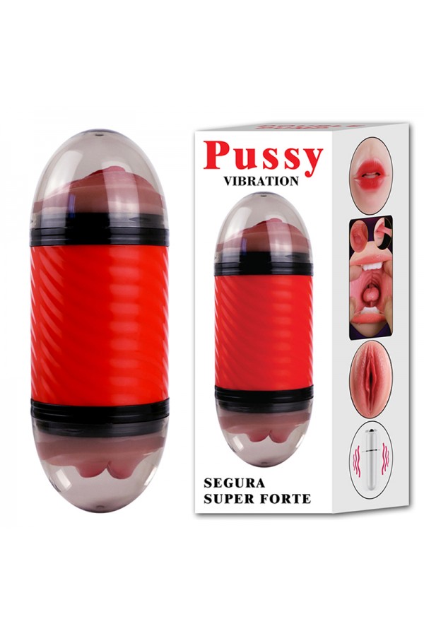 Titreşimli Yumurta ile Oral ve Vajinal Çift Zevkli Okşayıcı