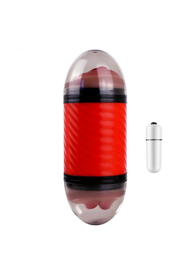 Titreşimli Yumurta ile Oral ve Vajinal Çift Zevkli Okşayıcı