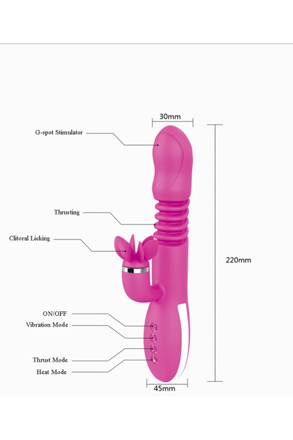3'ü 1 arada Çok İşlevli Tavşan Vibratör